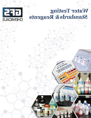 Water Testing Standards & Reagents Brochure GFS Chemicals